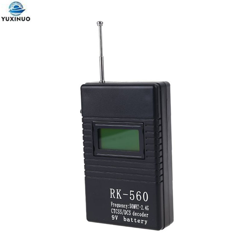 Portable Frequency Counter RK-560 50MHz-2.4GHz Tester CTCSS DCS Radio Meter