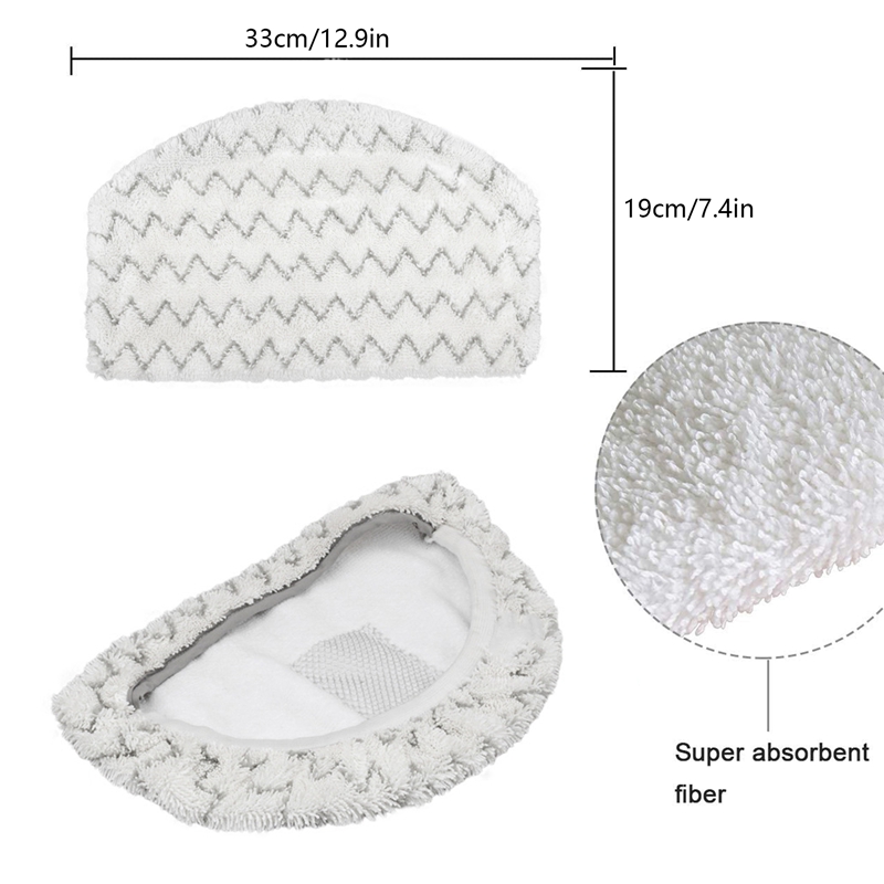 Tampons de rechange pour balais à vapeur, 2 paquets, compatibles avec Bissell, Powerfresh, séries 1940, 1806, 1544, 1440, 2075A, 2685A