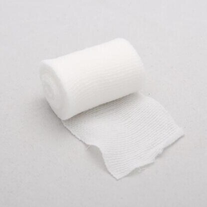 1 rulle hvid 4 meter stretch tape kompression bandage sportsbøjler understøtter babypleje