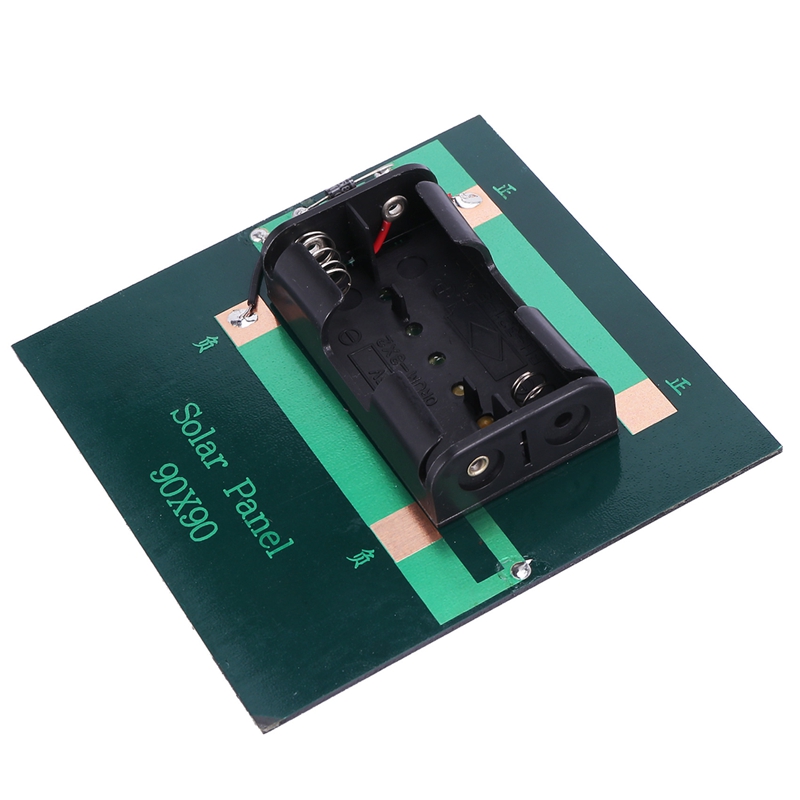 1W 4V Rechargeable AA Battery Solar Cell Charger With Base For 2xAA Batteries Charging Directly