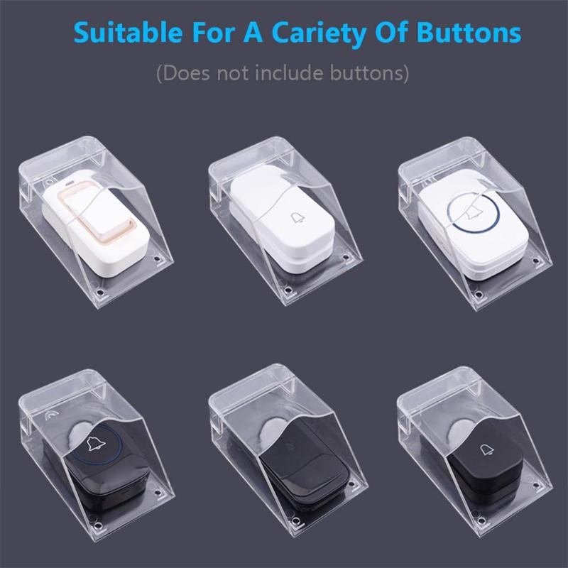 Outdoor Waterproof Cover Wireless Doorbell Double-sided Adhesive Smart Doorbell Ring Chime Tape Transmitter Supplies