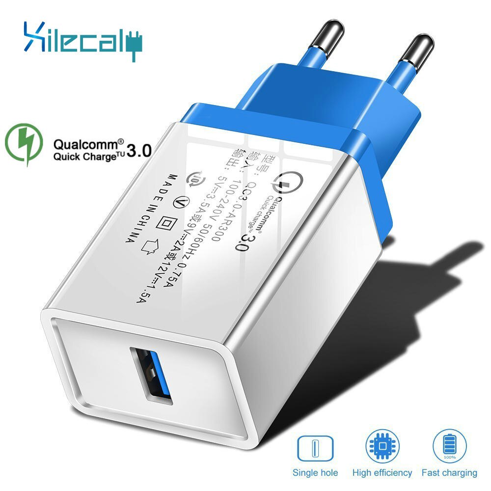 USB Schnelle Ladegerät 5V 3.5A EU QC 3,0 USB Wand Ladegerät Adapter Quick Charge 3,0 Telefon Ladegeräte für iphone XS Xiaomi Samsung Huawei