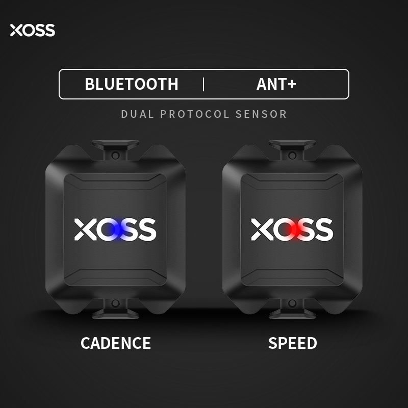 Xoss Speed Cadence Sensor ANT+ Bluetooth Speedmeter Compatible For Garmin iGPSPORT Bryton