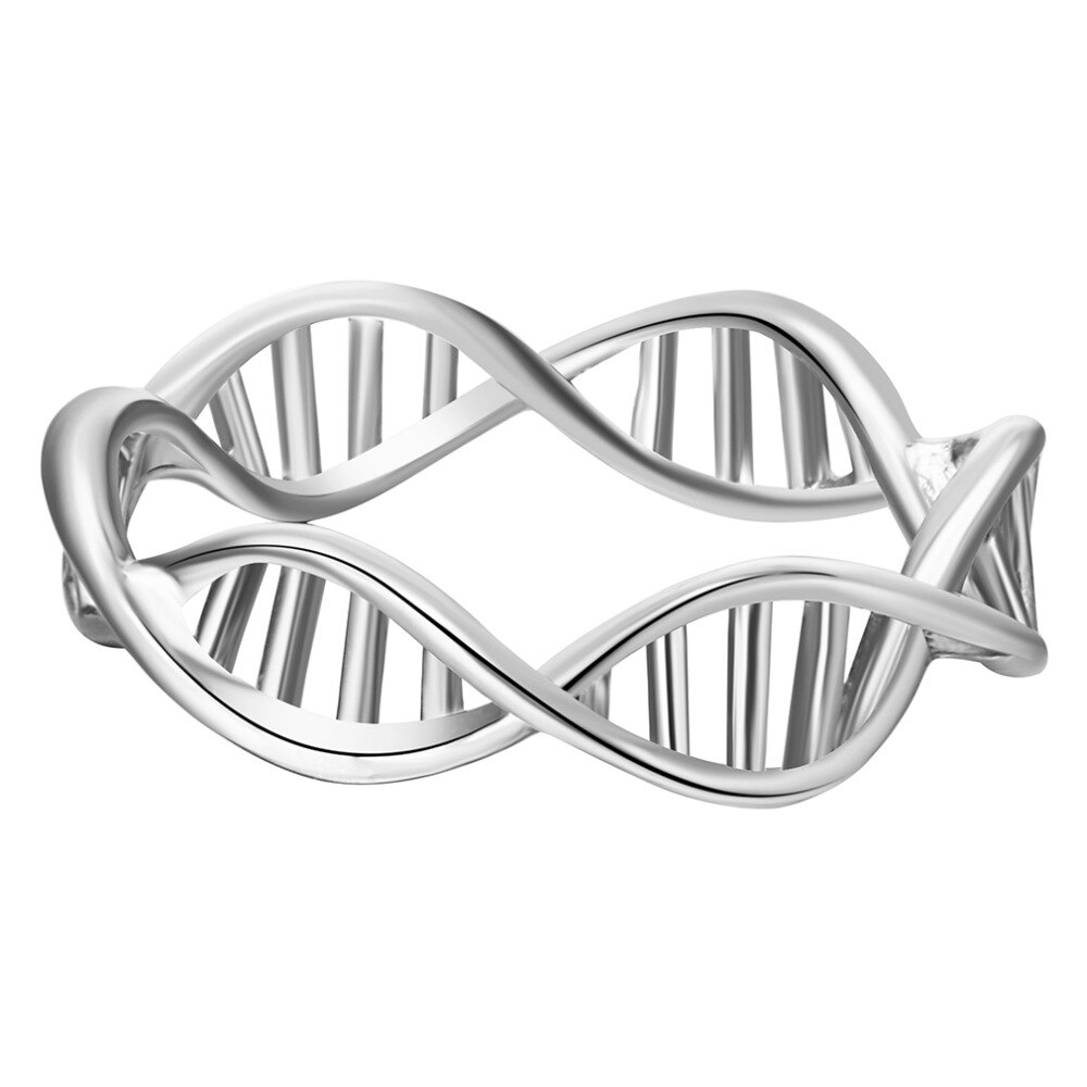 Todorova Infinity DNA Chemistry Ring Brand Jewelry Encircle Ring for Women Men Wedding Band Statement Rings bijoux