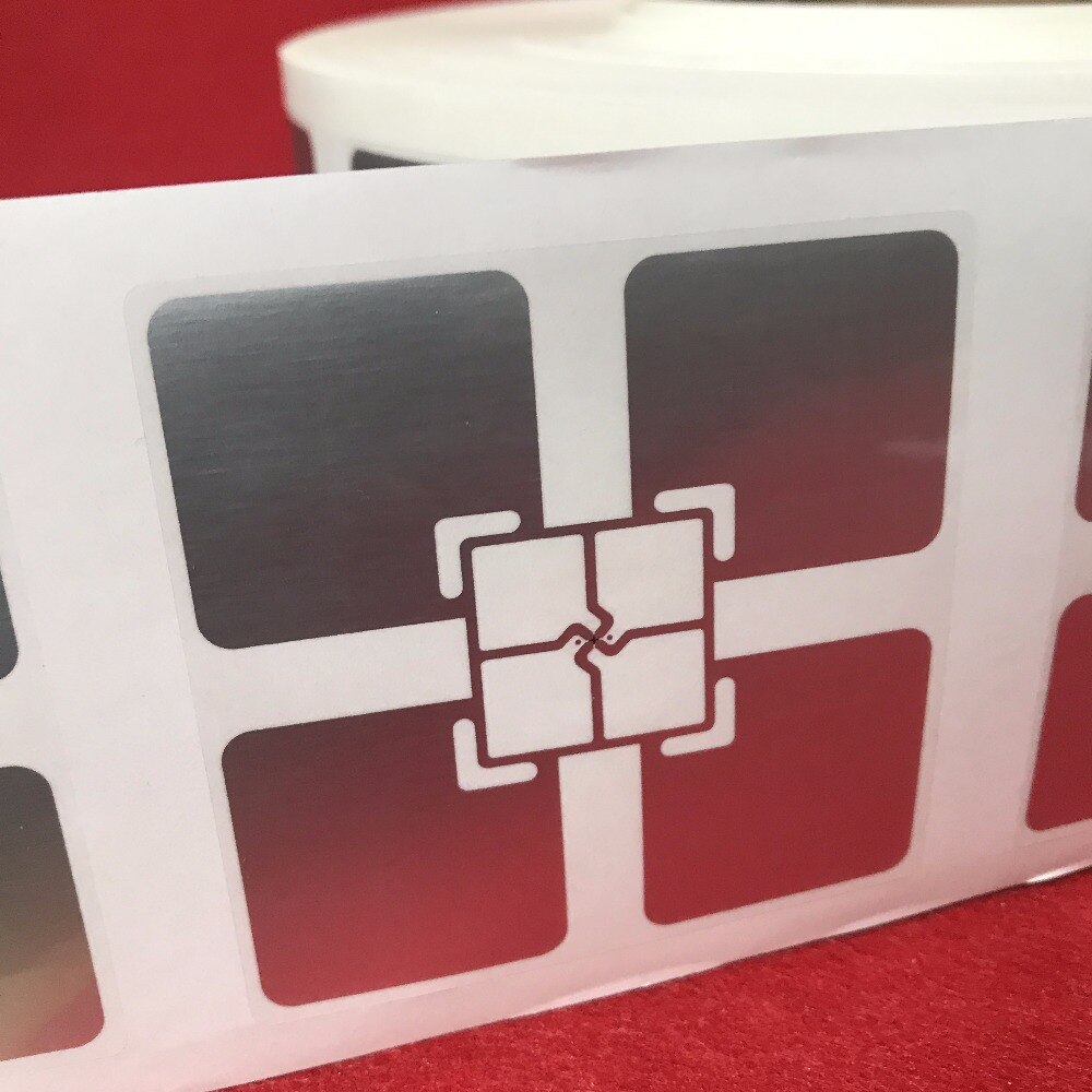 D68 Logistiek Transit Rfid Sticker Rf Zelfklevende Etiketten Uhf Passieve Tag 50 Stks/partij