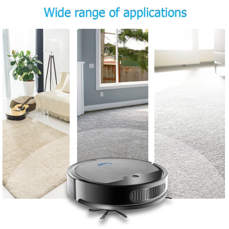 2000Pa Smart Robot Vacuum Cleaner Upgrade App Remote Control Vacuum Cleaner Auto Multifunctional Wireless Sweeping Robot