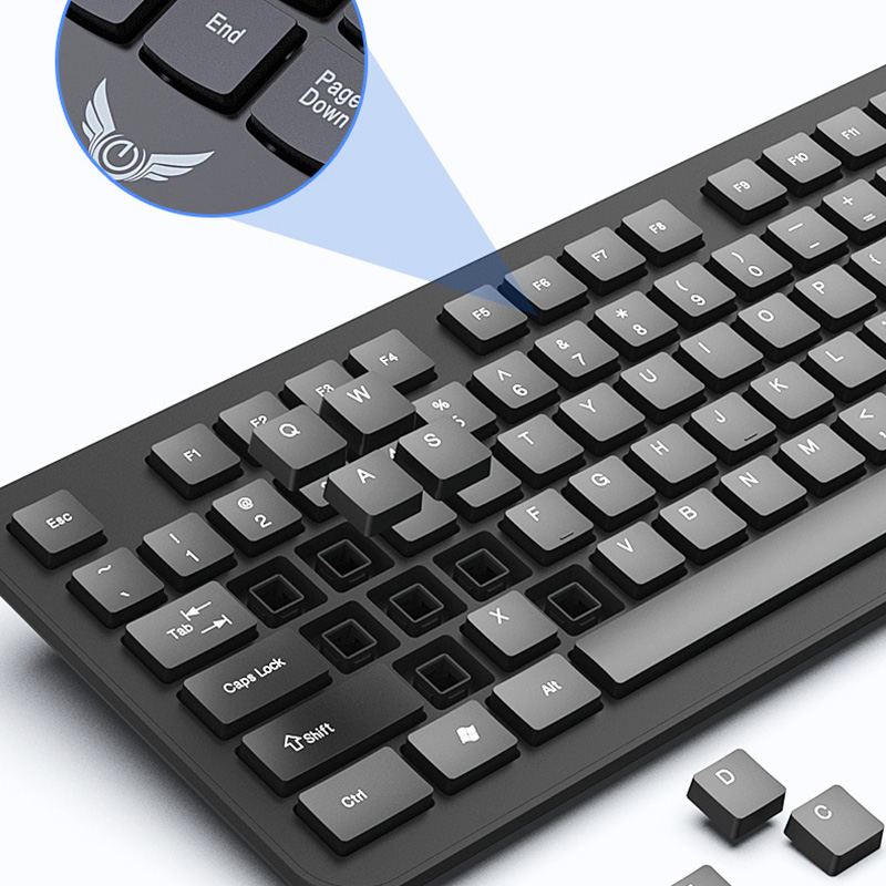 2,4 GHz Wireless Tastatur Maus Set Gaming Tastatur Maus Kit Tablet tastatur für Android TV Box Laptop PC Büro Zubehör