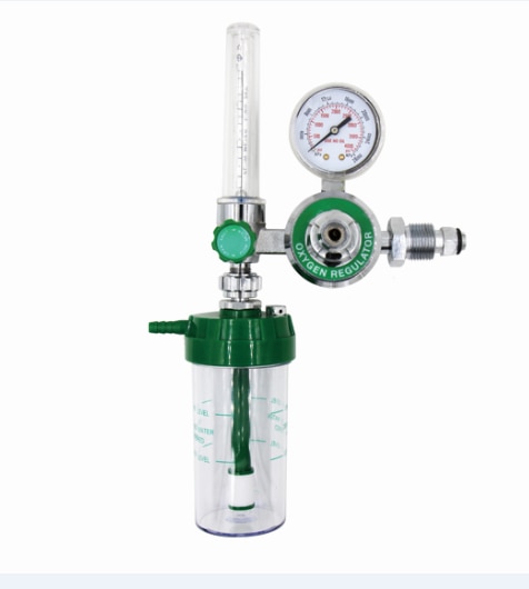 AFK Oxygen pressure regulator Regulator with Flowmeter and humidifier bottle