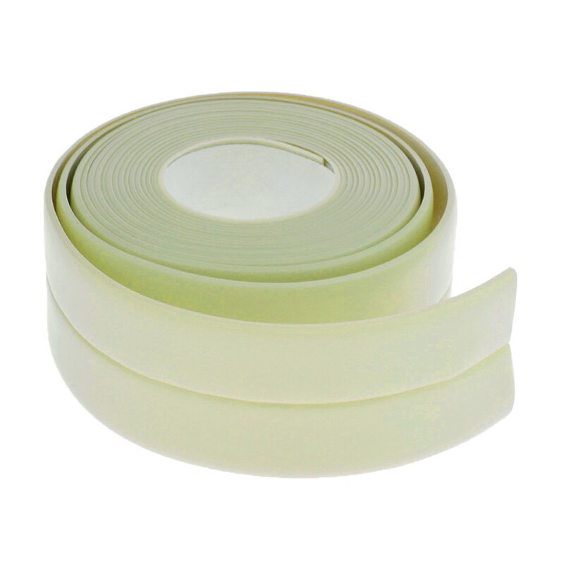 Kalefateren Strip Kit Tape Voor Bad Zelfklevende Afdichtingstape Voor Keuken Aanrecht Badkamer Douche Toilet Wastafel Muur Hoek: Green