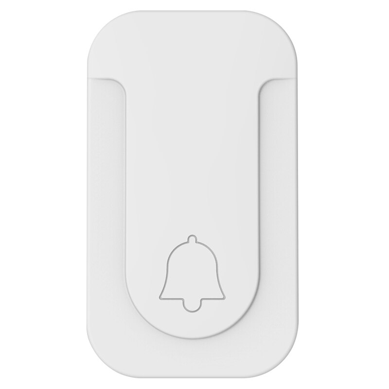 Self-Powered Doorbell Wireless Doorbell Without Battery Plug and Play Long Transmission Distance for Home School US Plug