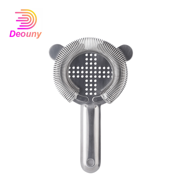 DEOUNY Cocktail Strainer Barman Accesorios Shaker Bar Ice Wire Mixing Drink Bartender Useful Stainless Steel Bar Tools