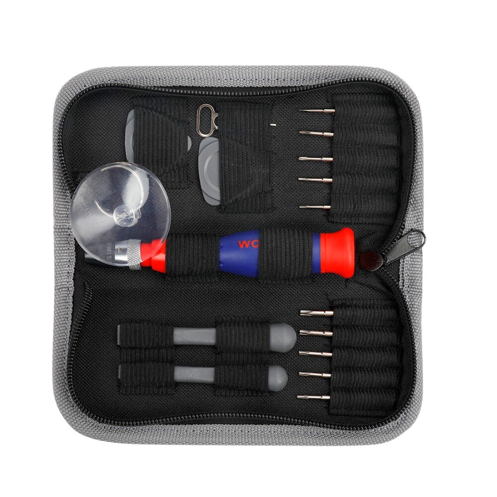 Tournevis de précision WORKPRO 17PC pour Iphone électronique tournevis Torx Phillips à fente avec fonction de chargement rapide