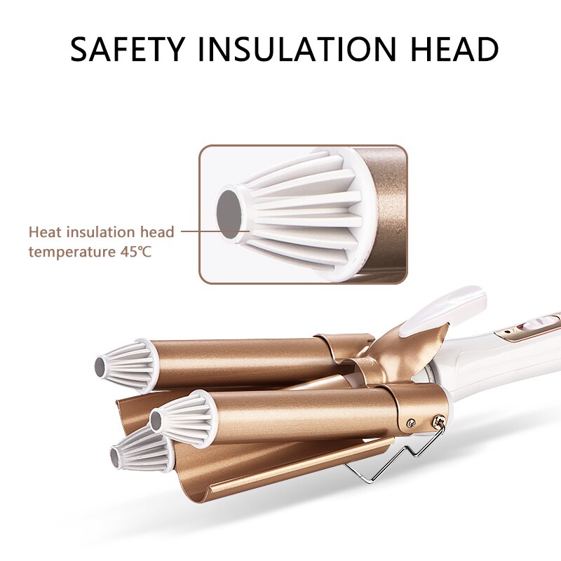 Hair Curler Hair Tools Curling Iron Ceramic Triple Barrel Hair Styler Hair Waver Styling Tool Electric Curling Iron