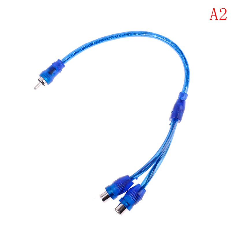 Audio Cable 1 Male To 2 Female/ 1 Female RCA 2 Male Adapter Cable Wire Splitter Stereo Audio Signal Connector: 1 Male to 2 Female
