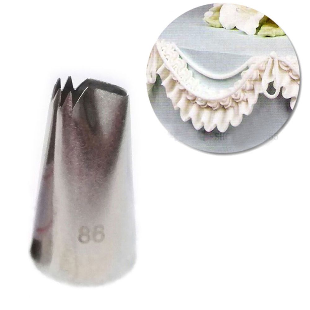 LIMITOOLS Stainless Steel Flower Tips Cake Nozzle Cupcake Sugar Crafting Icing Piping Nozzles Pastry Tool Kitchen accessori: 8