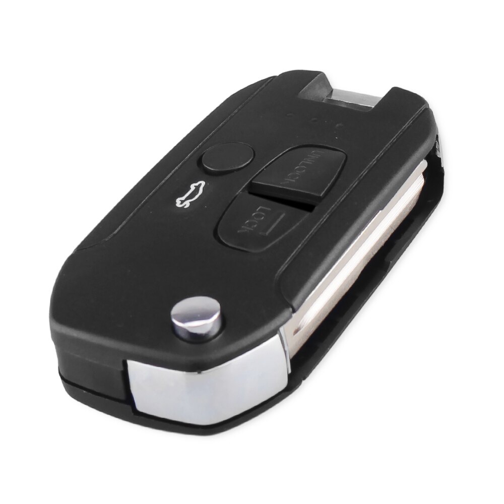 KEYYOU Modified Flip Remote Key Shell Case For Mitsubishi Pajero Sport 2 ASX GRANDIS Outlander LANCER-EX X Right/Left Blade