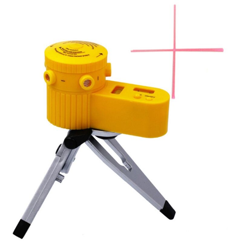 Multifunction Cross Line Leveler Device LED Level Vertical Horizontal Pointer 11UA
