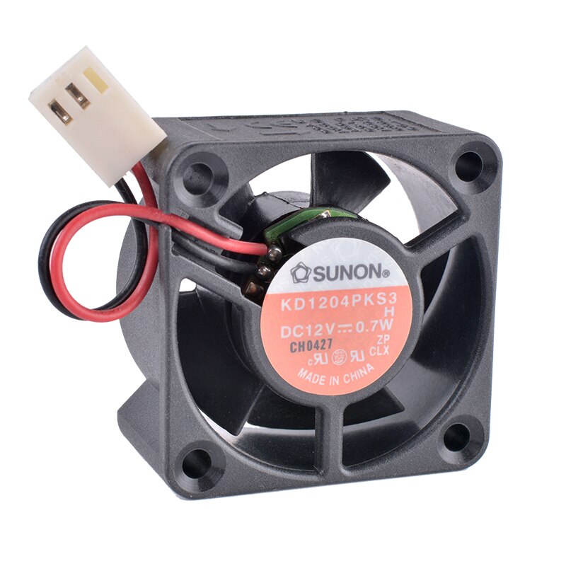 COOLING REVOLUTIE KD1204PKS3 4 cm 4020 40mm 12 V 0.7 W 2-wire DIY stille koelventilator