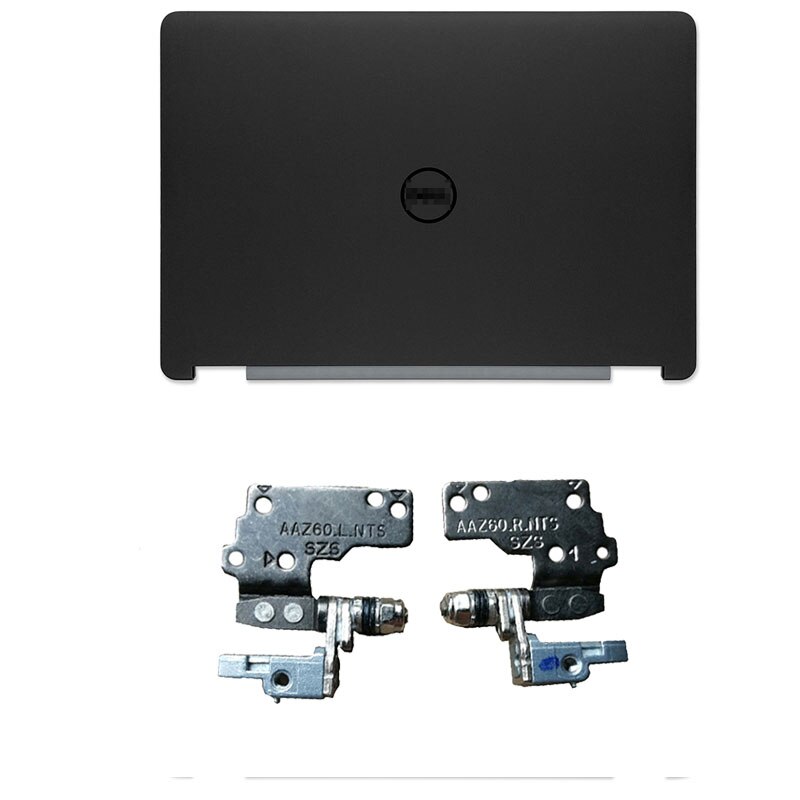 For Dell Latitude E7470 Laptop LCD Back Cover/Front Bezel/Hinges/Palmrest/Bottom Case/Hinge Cover Top Case OFVXOY Non Touch: A Hinges