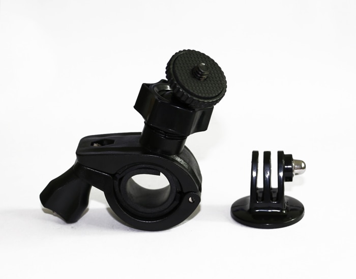 Rotatable Bike Bicycle Handlebar Mount Holder Adapter Motorbike Clip Support Bracket for Gopro Hero 5 4 3+ 3 SJCAM Xiaomi Yi