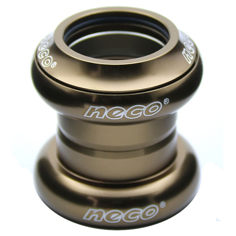 Neco-cascos de bicicleta sin rosca, cascos de bicicleta de carretera, con piñón fijo, taza externa 1, 1/8, 1.125 pulgadas, 34MM