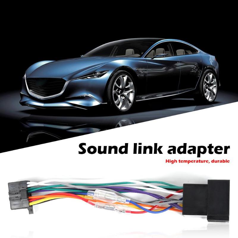 Adaptador arnés de Cable para coche Pioneer 2003, adaptador de conector estándar ISO de Radio Estéreo, 16 Pines, accesorios para coche, 1 Uds.