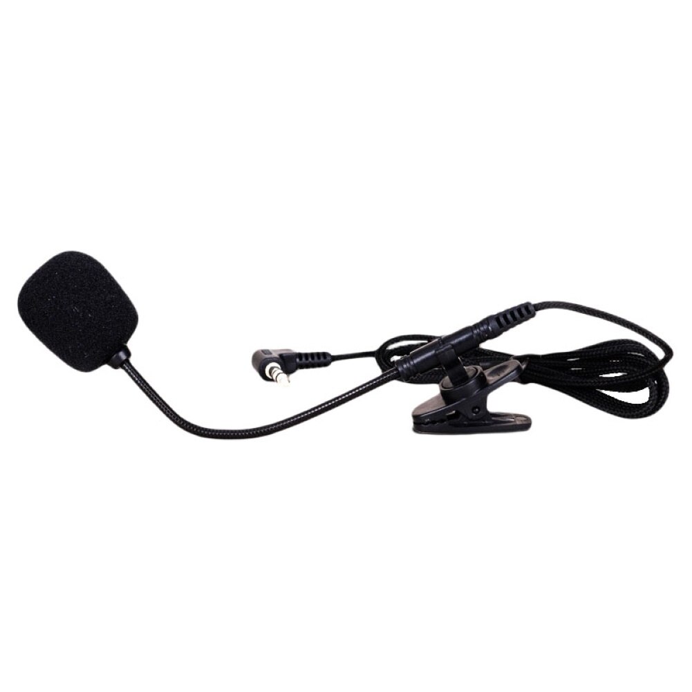 Portable Lapel Clip On 3.5mm Wired Microphone Sound Amplifier for Phone Laptop