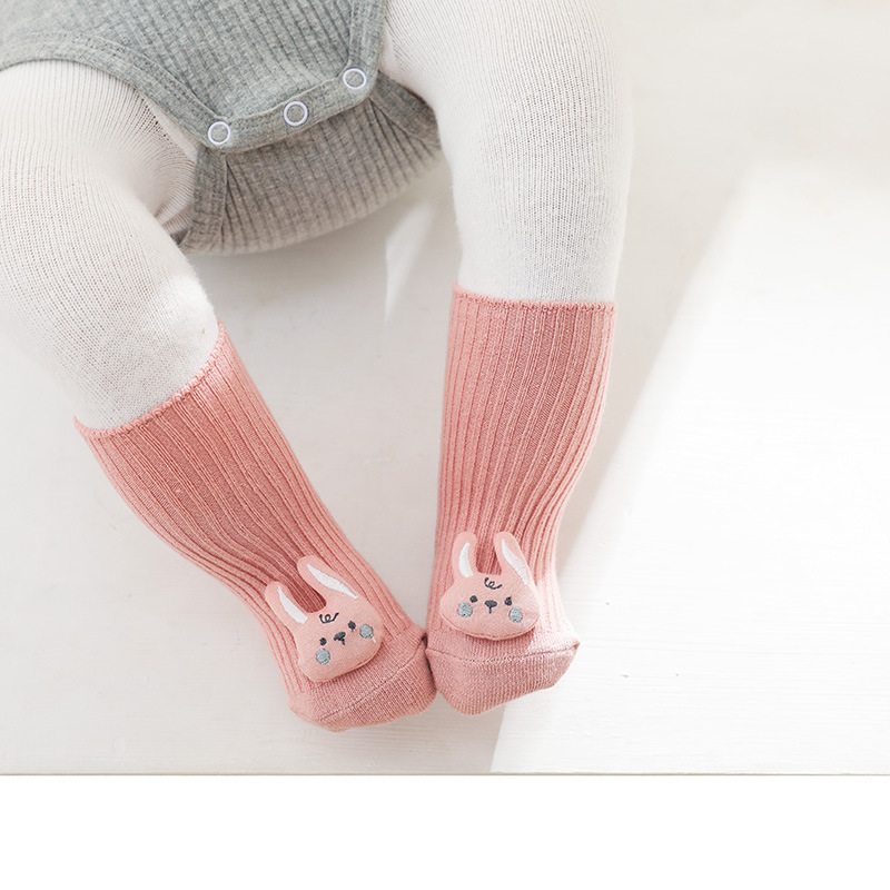 Karikatur Puppe Anti Unterhose Baby Socken Nette Herbst Winter Warme Kleinkind Kleinkind Socken Weiche Elastische Neugeborenes Mädchen Jungen Boden Socken