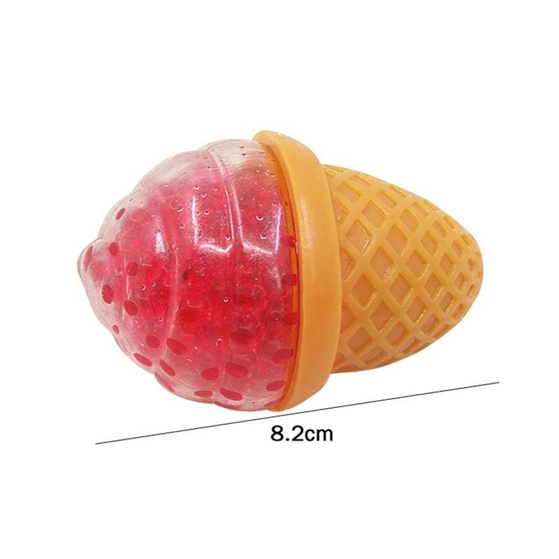 Sorvete de uva bola descompressão brinquedo squishy alívio do estresse squeeze vent bola adhd brinquedo presentes cor aleatória