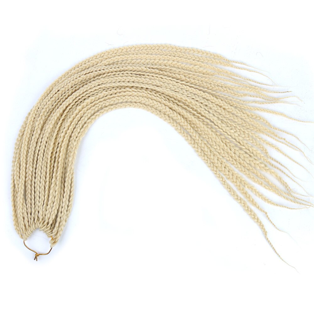 22inch Box Braids 22Strands Senegalese Twist Braids Crochet Hair Extensions Ombre Colors 3S Crochet Braiding Hair: A11