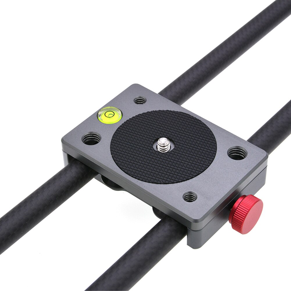 15.7Inch Carbon Fiber Camera Slider Track with 4 Roller Bearing for Video Movie Making