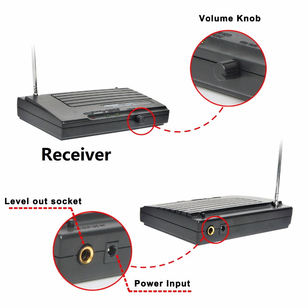 Freeboss FB-GT01 VHF Wireless Guitar Microphone