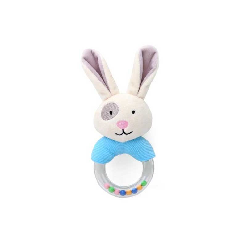 Babyspeelgoed met handvat, bel, babyspeelgoed van 0-12 maanden, cartoon pasgeboren, pluche rammelaar, bel, handspeelgoed, zachte babymobiel, babybel
