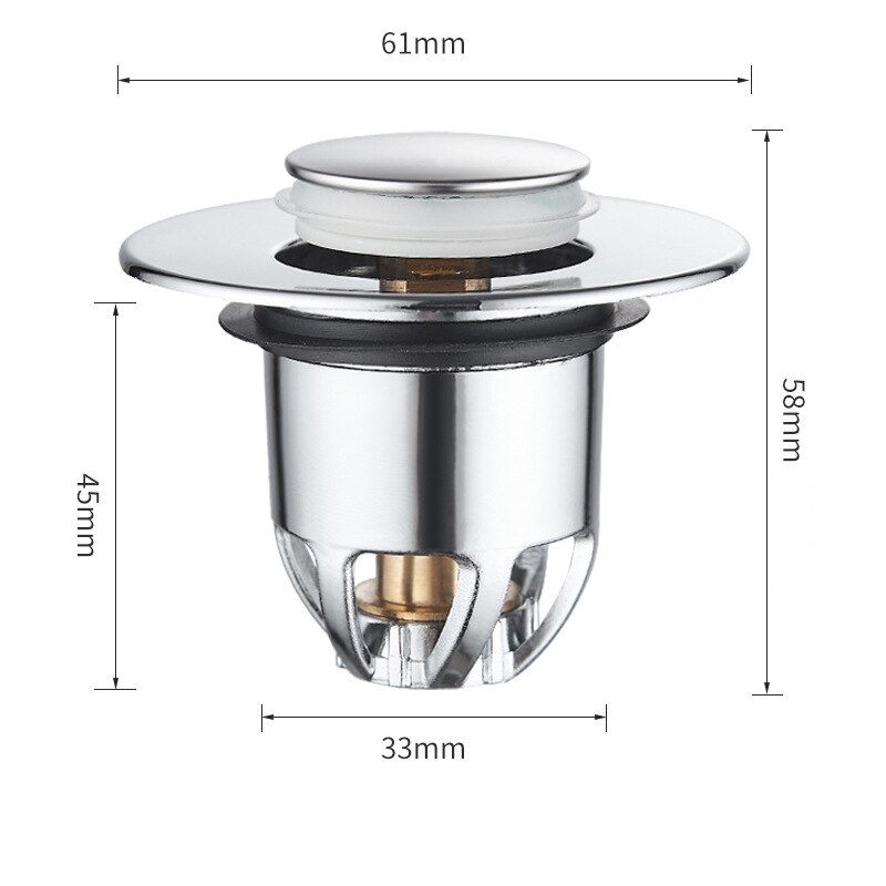 Magneettisesti leijuva lattiakaivon tiiviste vuoto sifonin tulppa hajutiivis suihkulattia pesuallas siivilä lattia siivilä tulppa erotin viemäri: 34-40mm