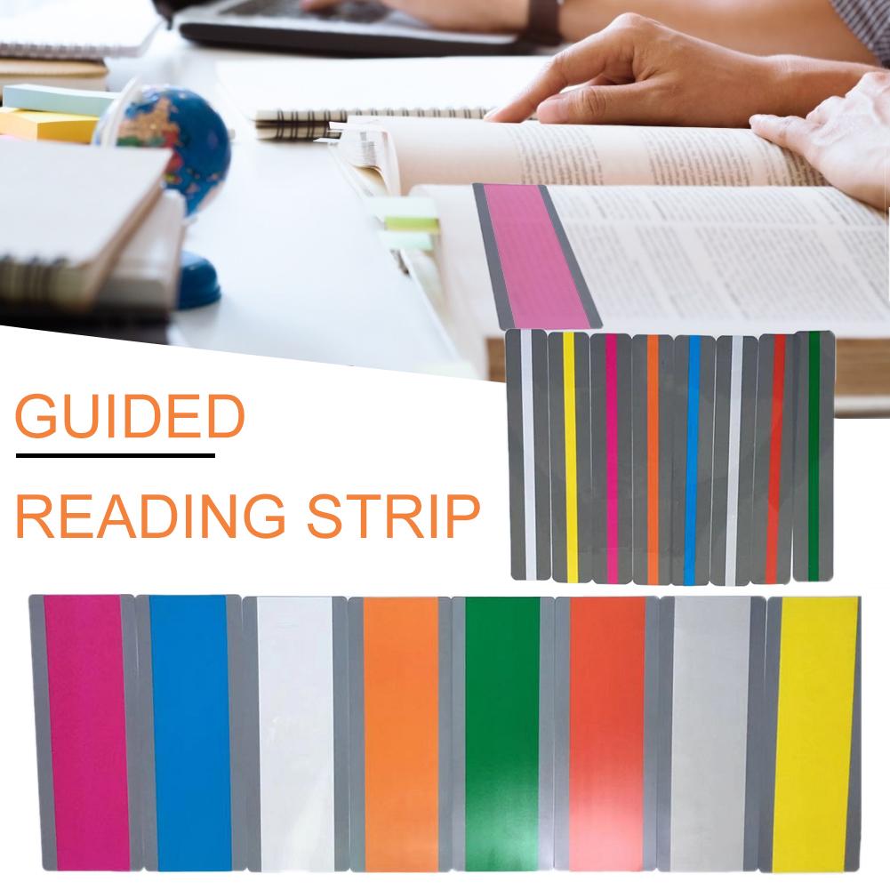 Guided Reading Strip Innovative Color Bookmark Overlay Highlighting Reading Bookmark