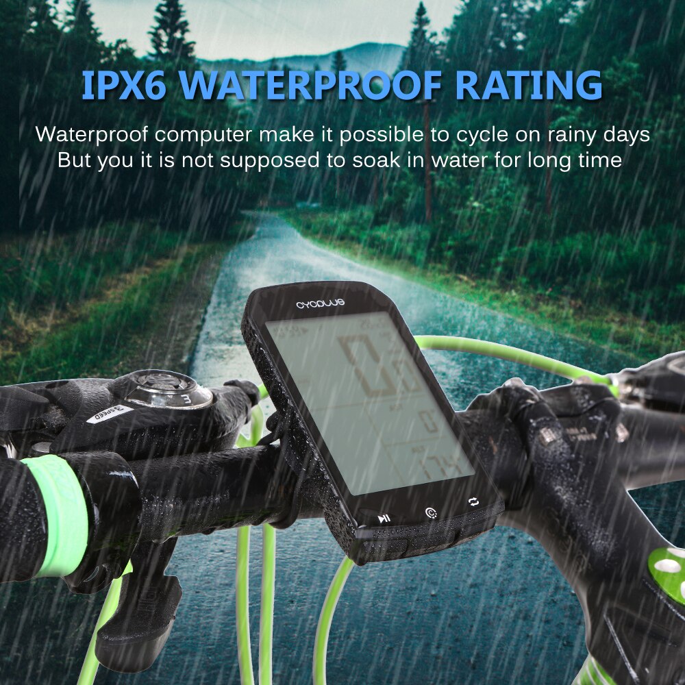 21 Functions Smart GPS Cycling Computer BT 4.0 ANT+ Bike Wireless Computer Digital Speedometer Backlight IPX6 Bike Computer