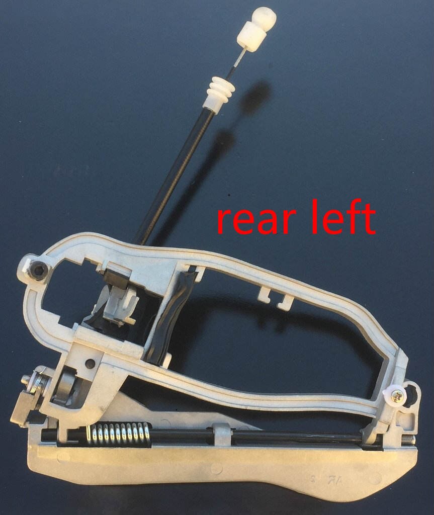 Dla BMW X5 E53 klamka robić drzwi wewnętrzna poza tył przód lewy prawy przewoźnik 51218243615 51218243616 51228243635 51228243636: tylny lewo