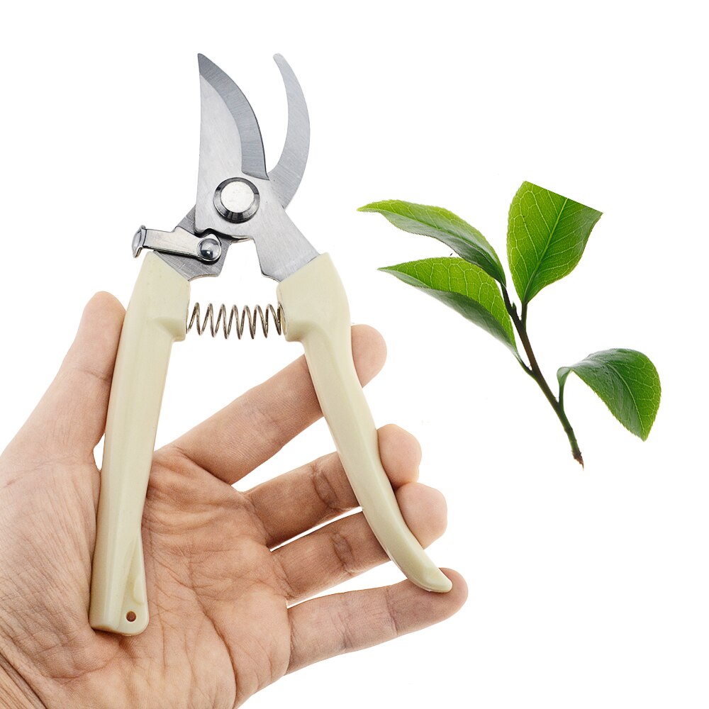 17.5cm beskärare trädskärare trädgårdsskötsel beskärningsax sax rostfritt stål skärverktyg set hem verktyg halkskydd