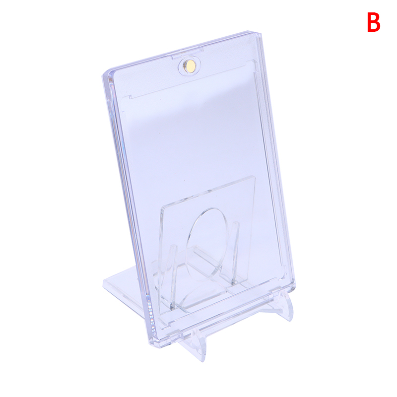 35pt Magnet karten Halfter Stütz karten Protektoren Hartplastik hüllen Handels vitrine Baseball Sport Sport Yugioh Karte: Acht
