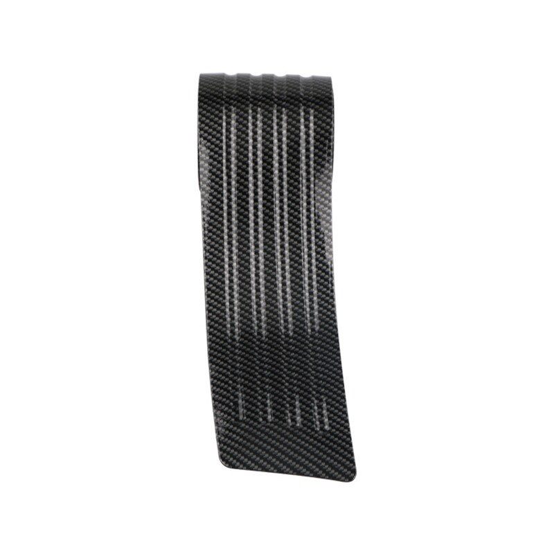 90/104cm Car Carbon Fiber Trunk Bumper Anti-friction Rubber Decoration Protection Strip Rear Guard Plate sticker car accessories