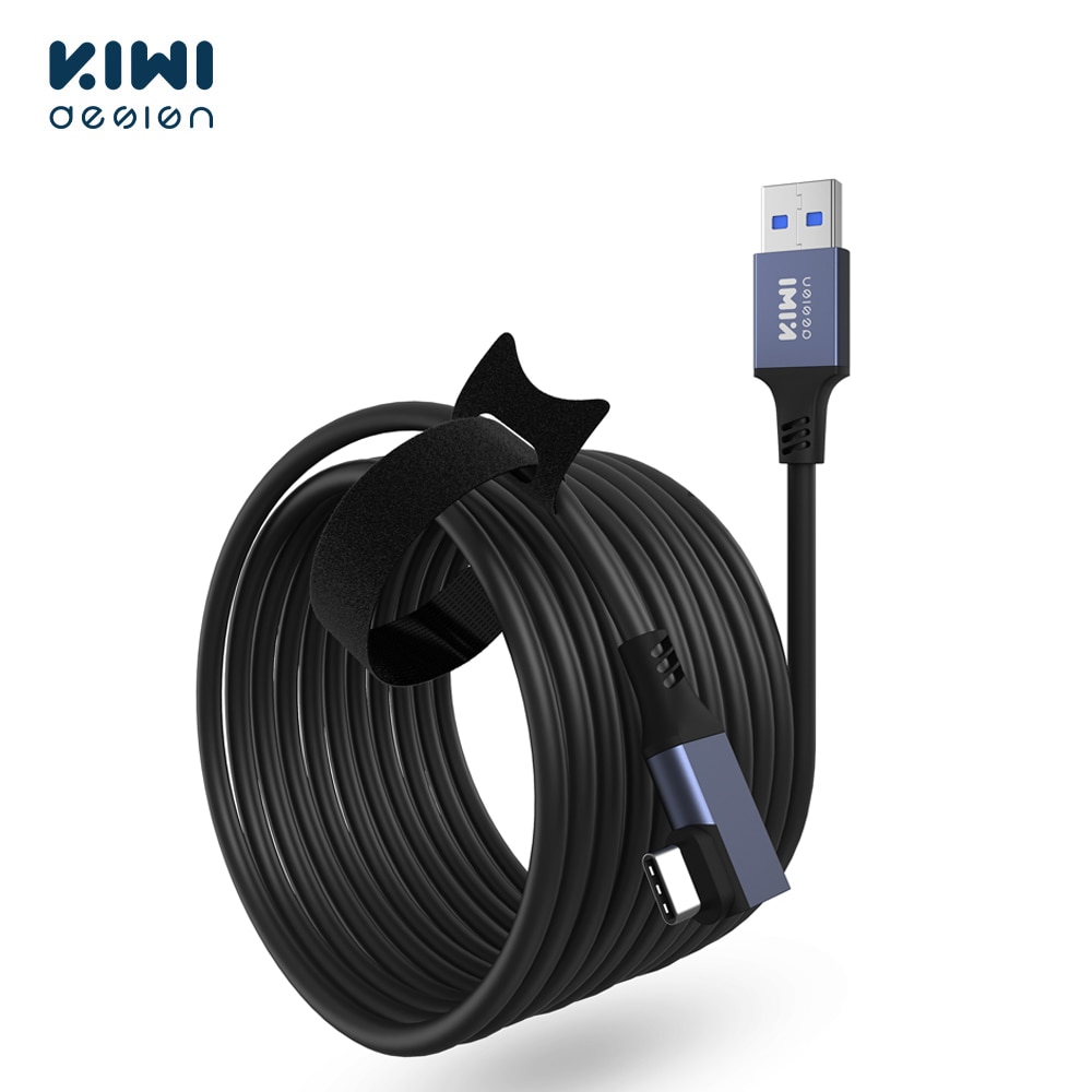 Kiwi Oculus Quest/ Quest 2 Bijgewerkt 6M USB3.2 Naar Type C Quest Link Kabel High Speed Data transfer