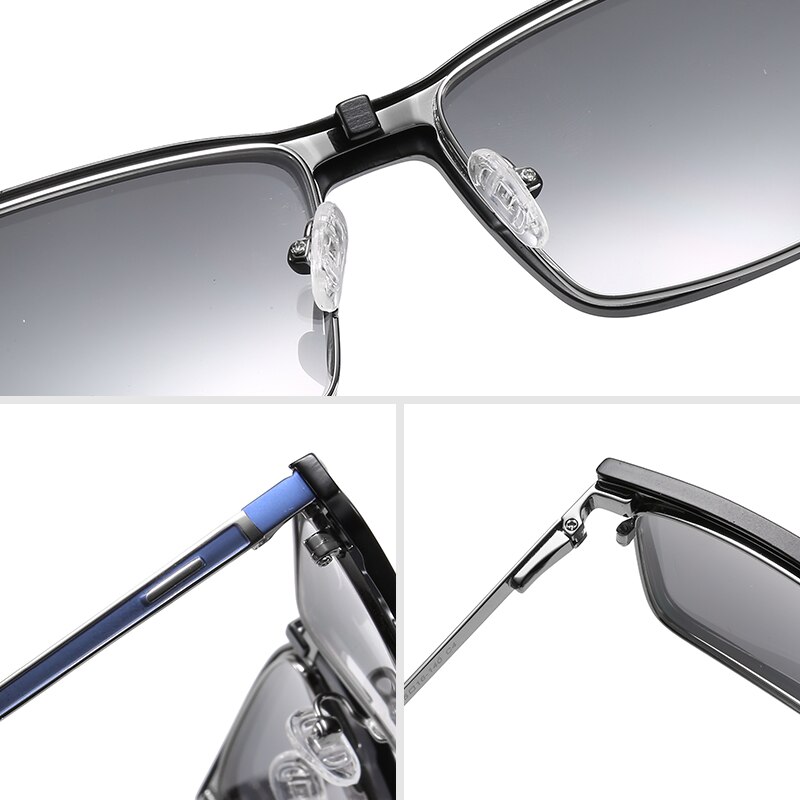 Clear Optische Brilmontuur Mannen Gepolariseerde Magneet Clip Op Zonnebril Mannen Bijziendheid Recept Brillen Frame Transparante Eyewear