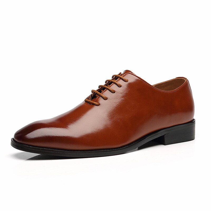Plus Size Men Oxford PU Leather Shoes Men's Business Dress Shoes British Wind Big Size Wedding Shoes Men