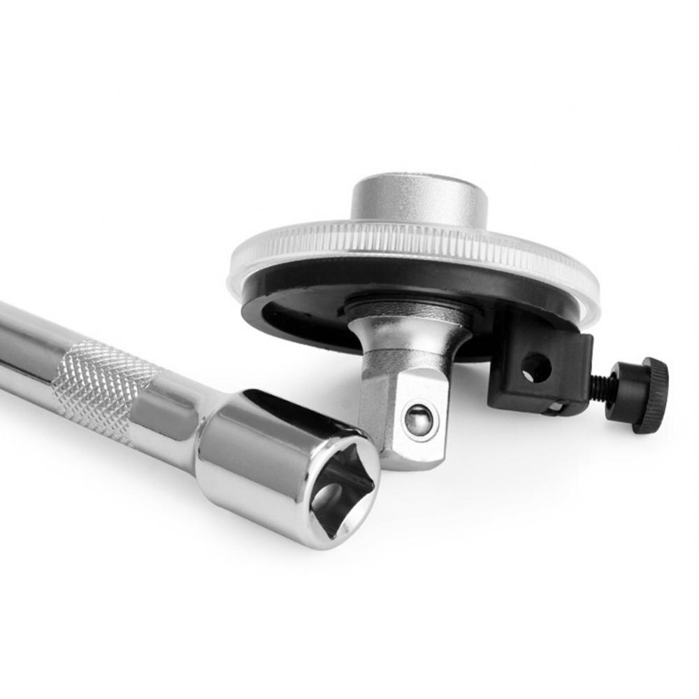 Car 360 Degree 1/2 inch Drive Angle Torque Gauge Meter Measure Tool with Wrench Car Repair Adjustable Gauge Hand Tools Wrench