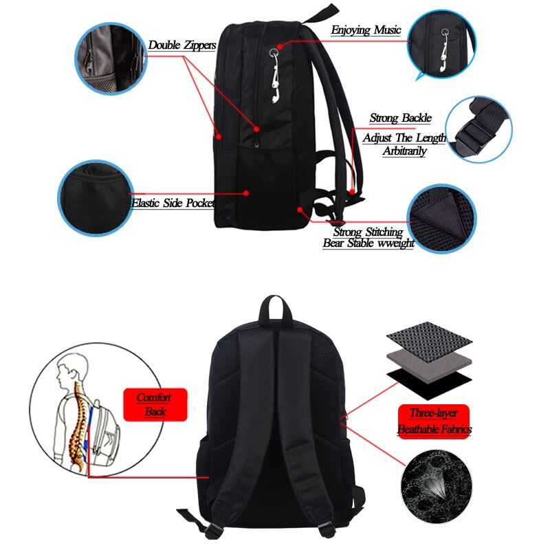 The Flash Rucksack Students School Bags Beautiful Surprise School Bags Beautiful Backpack Rucksack for Teen