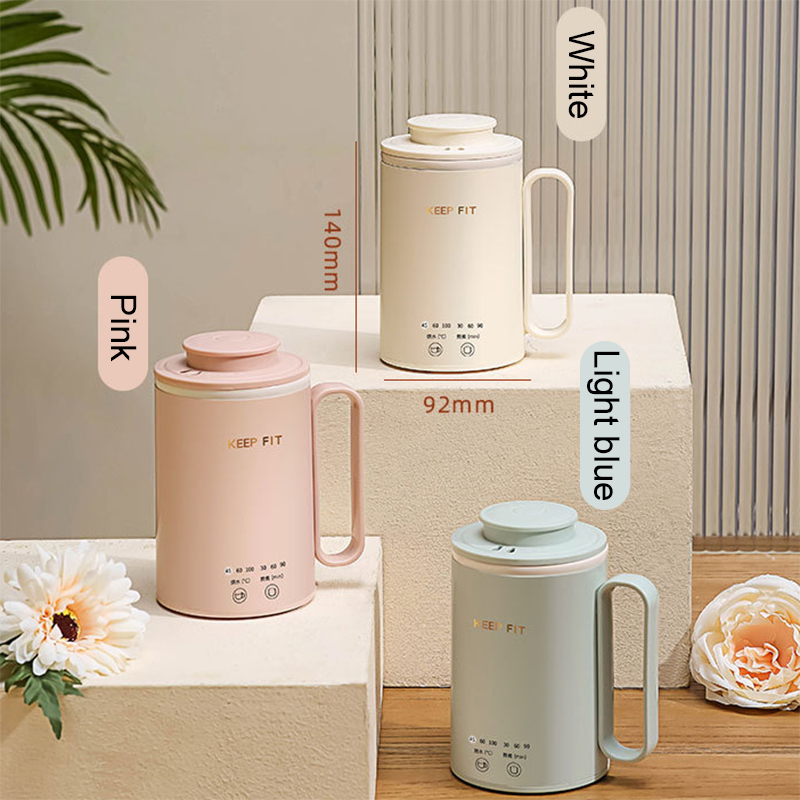 Portable Mini Stew Cup Electric Kettle Water Thermal Heating Boiler Pot Travel Milk Heater Teapot Soup Porridge Slow Cooker
