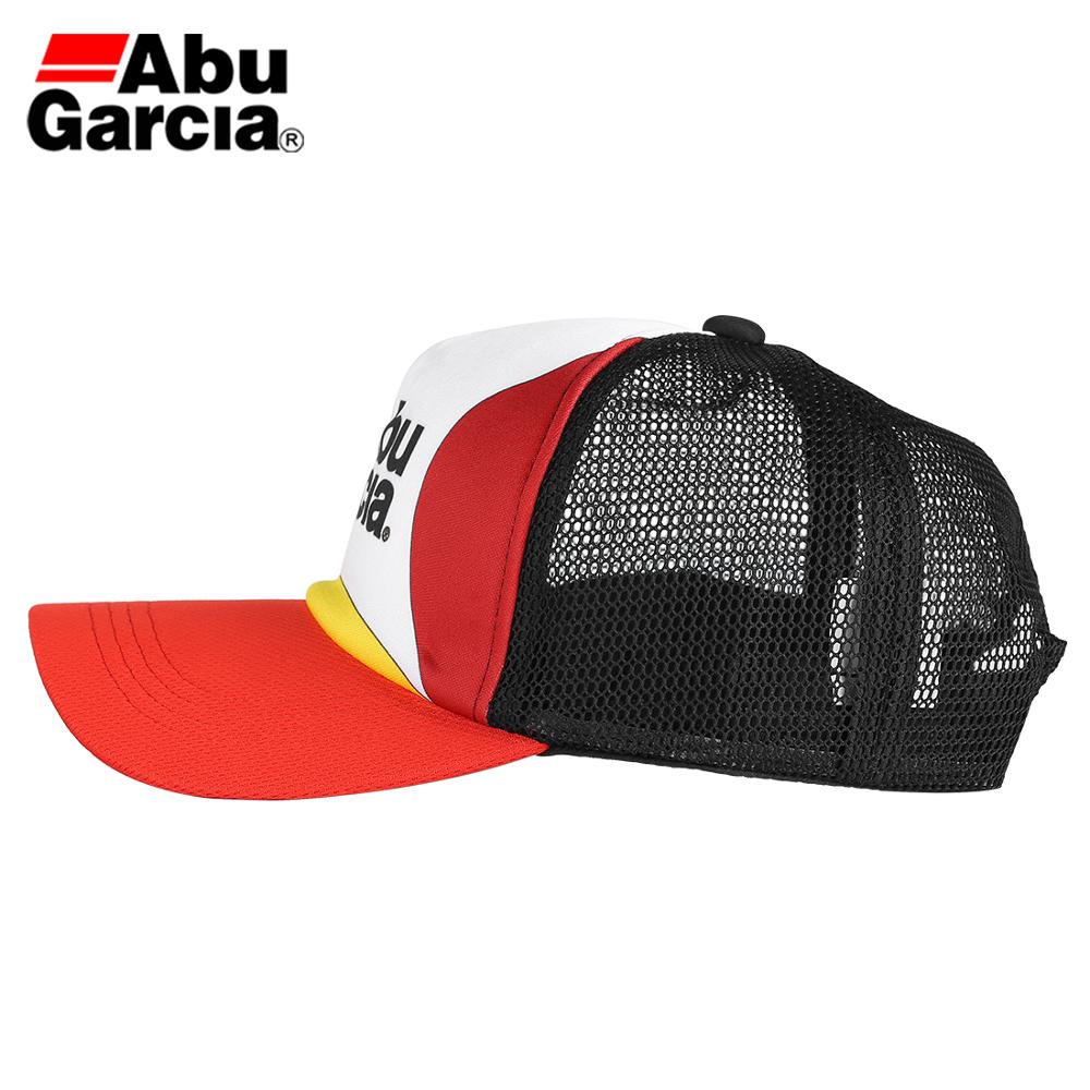 Abu garcia varumärke svart solskyddshatt unisex fiske golf baseball keps utomhus sport justerbara mössor fiskeredskap