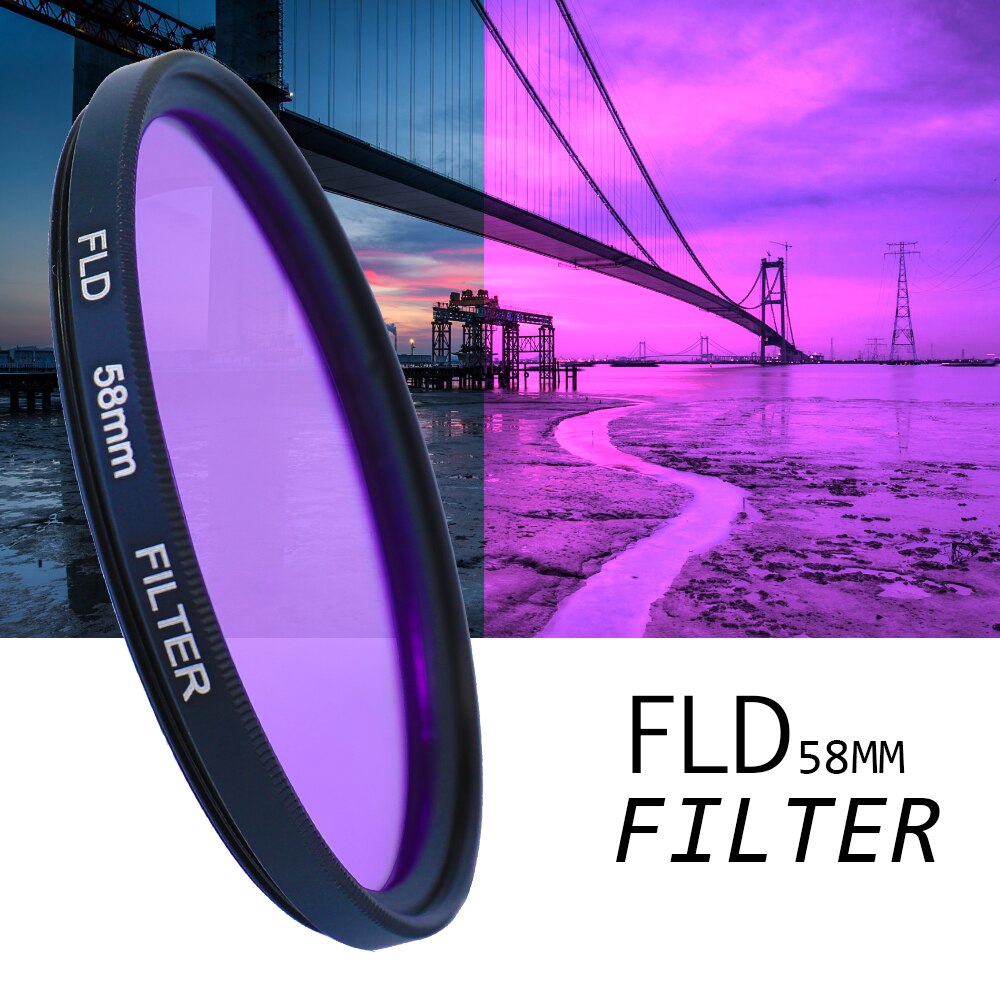 Andoer 58mm 52mm caméra UV CPL FLD Kit de filtres d'objectif et Altura Photo et ensemble de filtres à densité neutre accessoires de photographie