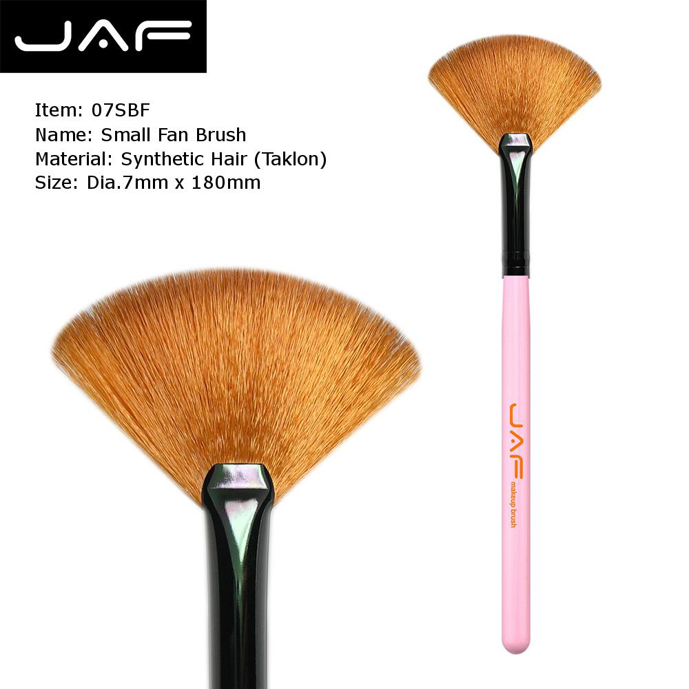 JAF Synthetic Large Fan Brush Pincel Maquiagem Agent Big Fan Brush Maquiagem Professionalfree 16SSYF: 07SBF-P