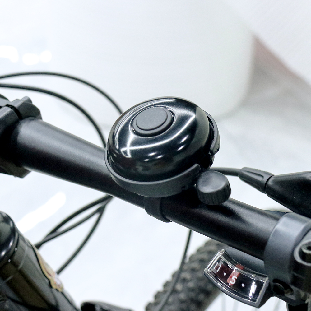 Timbre de plástico para bicicleta de montaña y carretera, alarma de seguridad para manillar, accesorios para bicicleta